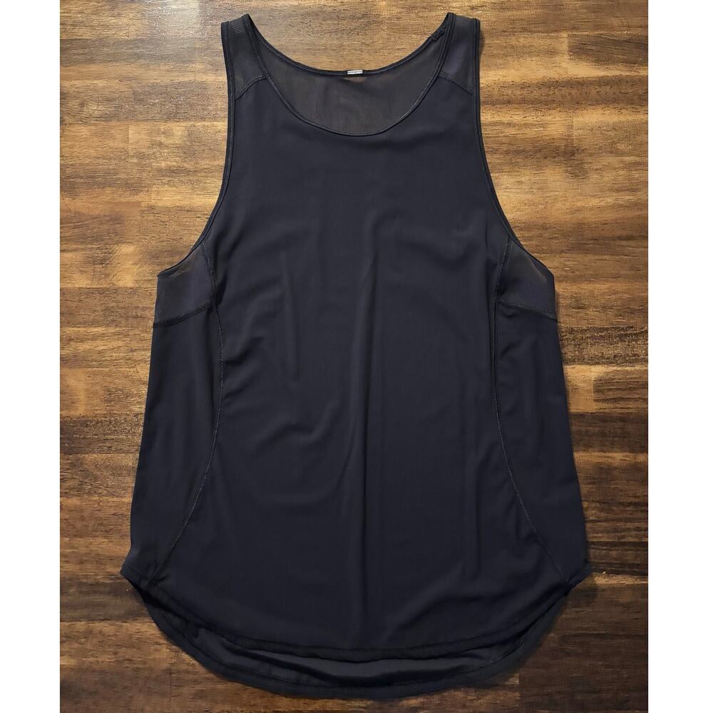 Lululemon Women's 4 Sculpt Tank II Sleeveless Top Vented Mesh Active Pullover